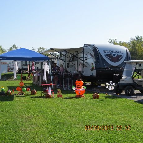 halloween campsite