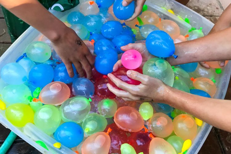 water balloons